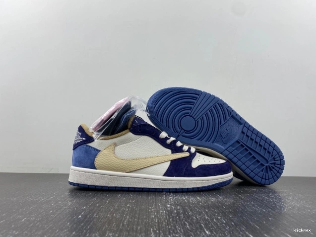 Rep MAX AIR JORDAN SCOTT TRAVIS X CUSTOM 1 DM7866-808 0805